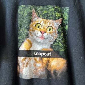 Mens Graphic Shirt Snapcat